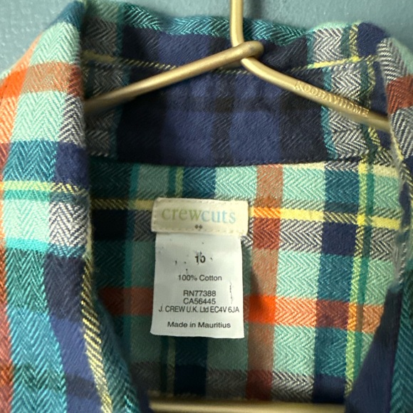 Crewcuts flannel shirt - Picture 4 of 4